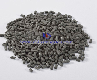 Polymer tungsten granule picture