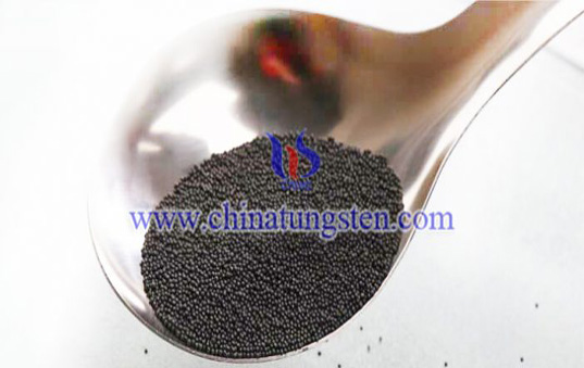 Polímero de tungsteno granulado foto